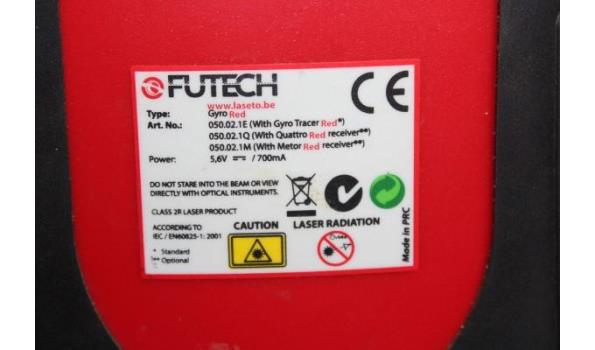 laserset FUTECH, Gyro Red, in koffer